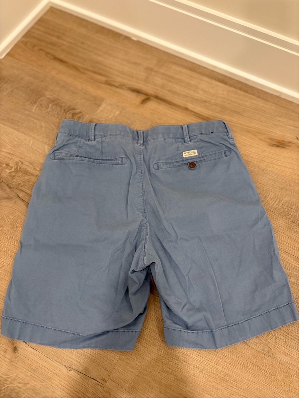 Men’s Faherty Blue Shorts Size 32 - Picture 3 of 5
